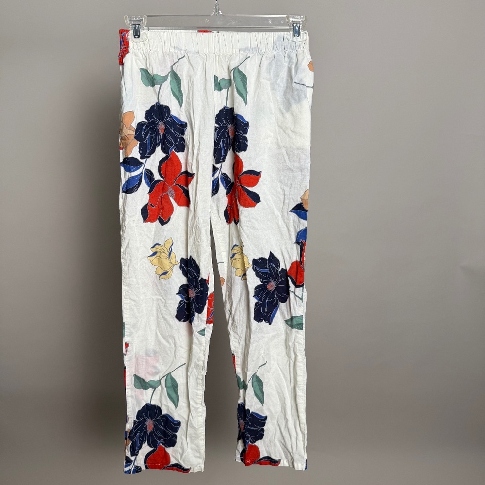 Maison du Soir Lounge Pajama Pants Floral Print Size Medium